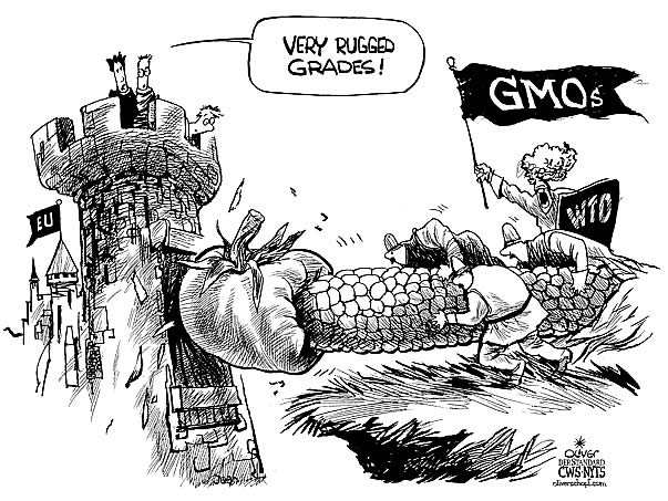  
Oliver Schopf, editorial cartoons from Austria, cartoonist from Austria, Austrian illustrations, illustrator from Austria, editorial cartoon
Europe Miscellaneous genetic engeneering wto world trade organisation european union
