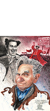 Oliver Schopf, politischer Karikaturist aus Österreich, politische Karikaturen aus Österreich, Karikatur Illustrationen Porträts Otto Tausig 