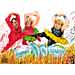 Oliver Schopf, politischer Karikaturist aus Österreich, politische Karikaturen aus Österreich, Karikatur Illustrationen Politik Politiker Deutschland 2010: bundestag bundesrat eiertanz merkel siegmar gabriel hannelore kraft sparpaket koalition

