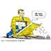 Oliver Schopf, politischer Karikaturist aus Österreich, politische Karikaturen aus Österreich, Karikatur Illustrationen Politik Politiker Deutschland 2010: fdp westerwelle wolfgang kubicki DDR mauer fall wir sind das volk
