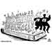 Oliver Schopf, politischer Karikaturist aus Österreich, politische Karikaturen aus Österreich,  politische Karikatur Europa Oliver Schopf, politischer Karikaturist aus Österreich, politische Karikaturen aus Österreich, Karikatur Illustrationen Europa 2009:
Eu, europa, lissabon, vertrag, reform, tanz, irland, klaus, cameron positive annahme des lissabon vertrages
