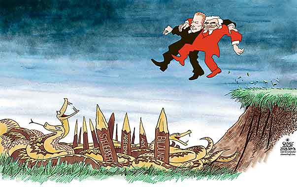 Oliver Schopf, politischer Karikaturist aus Österreich, politische Karikaturen aus Österreich, Karikatur Cartoon Illustrationen Politik Politiker Österreich 2014: REGIERUNG KOALITION KLAUSUR FAYMANN MITTERLEHNER SCHLANGENGRUBE FALLE STEUERREFORM BILDUNG ASYL ARBEITSMARKT







