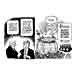 Oliver Schopf, politischer Karikaturist aus Österreich, politische Karikaturen aus Österreich, Karikatur, Illustrationen Politik Politiker Österreich 2011 ERWIN PROELL NIEDEROESTERREICH LANDESHAUPTMANN CHRISTKIND GLATZE RADLBRUNN WEIN WEIHNACHTSORATORIUM JOHANN SEBASTIAN BACH
