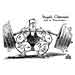Oliver Schopf, editorial cartoons from Austria, cartoonist from Austria, Austrian illustrations, illustrator from Austria, editorial cartoon politics politician Austria 2009: josef proell, minister, finance, speech, balloon, weight, lifting