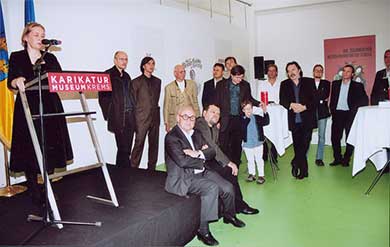 Oliver Schopf; politische Karikaturen; karikaturmuseum Krems 2007