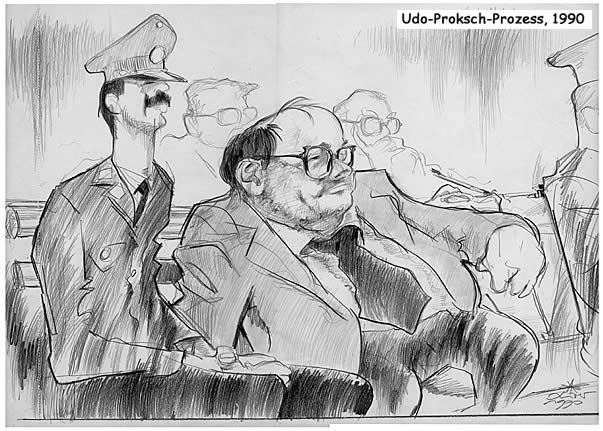 Gerichtszeichnung: Udo Proksch