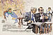 Oliver Schopf, Karikaturist, politische Karikaturen, Gerichtssaalzeichnungen Bawag-Prozess in &Ouml;sterreich 2007 2008
