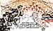Oliver Schopf, editorial cartoons, court room art, Bawag Trial 2008: herbst, Kralik, reiter, keppert