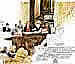 Oliver Schopf, editorial cartoons from Austria, cartoonist from Austria, Austrian illustrations, illustrator from Austria, court_room_art Austria 2008: Bawag, Bandion-Ortner, Schubert, Kleiner, Steurer

