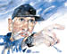 oliver schopf, karikatur, bobby fischer, schach, schachweltmeister