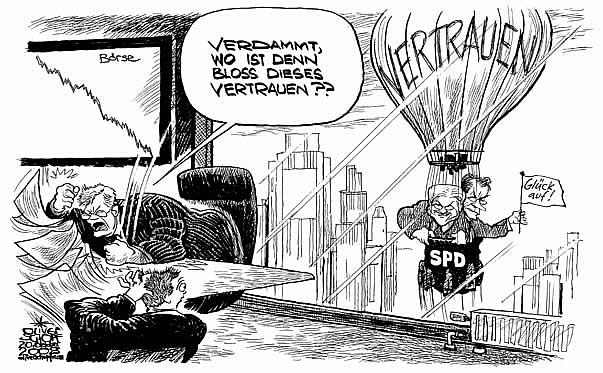 Oliver Schopf, politische Karikatur, EU: Frankreich 2007;sarkozy, fillon, regierungserklaerung, euro