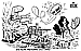 Oliver Schopf ,politische Karikaturen, karikatur, karikaturist aus &Ouml;sterreich, politische karikatur, karikaturen, europa 2008:deutschland, kurt beck, andrea ypsilanti, die linke, kochen, heisse kartoffel, spd