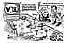 Oliver Schopf, politischer Karikaturist aus &Ouml;sterreich, politische Karikaturen aus &Ouml;sterreich, Karikatur Illustrationen Europa 2008: Deustchland, oesterreich, wolfgang schaeuble, g&uuml;nter platter, videoueberwachung, supermarkt, lidl  