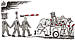 Oliver Schopf,politische Karikaturen, Karikaturist, Europa 2007: schengen, grenzen, schlagbaeume, wacht�rme, wegraeumen, strassenkehrer