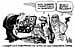 Oliver Schopf, politischer Karikaturist aus &Ouml;sterreich, politische Karikaturen aus &Ouml;sterreich, Karikatur, Illustrationen &Ouml;sterreich 2008: Geiseln, mali, loesegeld, mozartkugeln, sachertorte 