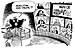 Oliver Schopf, politischer Karikaturist aus &Ouml;sterreich, politische Karikaturen aus &Ouml;sterreich, Karikatur, Illustrationen &Ouml;sterreich 2008: Wahl 08, 1 gegen 100, beute, meute, bundesadler, wahlzuckerln  