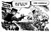 Oliver Schopf, editorial cartoons from Austria, cartoonist from Austria, Austrian illustrations, illustrator from Austria, editorial cartoon Europe 2008: Wahl 08, molterer, faymann, saloon, western, revolverhelden 