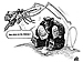 Oliver Schopf, editorial cartoons, cartoonist, Austria 2007, takeovers of Chreysler, Strabag and Bawag