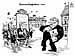oliver schopf, editorial cartoon, gusenbauer, schuessel, chancellor