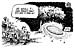 Oliver Schopf, politischer Karikaturist aus &Ouml;sterreich, politische Karikaturen aus &Ouml;sterreich, Karikatur, Illustrationen &Ouml;sterreich 2008: Spoe, kronenzeitung, gusenbauer, faymann, kreisky, grab, friedhof  