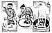Oliver Schopf, editorial cartoons from Austria, cartoonist from Austria, Austrian illustrations, illustrator from Austria, editorial cartoon International 2008: Pakistan, musharraf, withdrawal, demission, saw, hole  