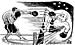 Oliver Schopf, editorial cartoons from Austria, cartoonist from Austria, Austrian illustrations, illustrator from Austria, editorial cartoon International 2008: usa, elections, boxing, obama, mccain,  