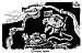 Oliver Schopf, editorial cartoons from Austria, cartoonist from Austria, Austrian illustrations, illustrator from Austria, editorial cartoon International 2008: space, china, astronaut, Chinese wall 