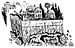 Oliver Schopf, editorial cartoons from Austria, cartoonist from Austria, Austrian illustrations, illustrator from Austria, editorial cartoon International 2008: usa, wall street, investment bank, lehman brothers, bear stearns, fanny mae, freddy mac, penthouse, uncle sam, terror   