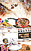 Oliver Schopf, editorial cartoons from Austria, cartoonist from Austria, Austrian illustrations, illustrator from Austria, editorial cartoon International 2008: food, prices, rice, grain, cooking, world, hungry  