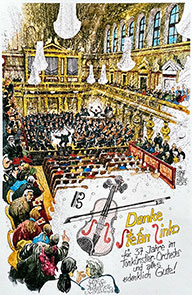 Oliver Schopf, politischer Karikaturist aus Österreich, politische Karikaturen aus Österreich, Karikatur Cartoon Illustrationen Artwork Tonkünstler Orchester Niederösterreich Cartoon Movement, @oliverschopf.bsky.social 2026: STEFAN SINKO BRATSCHIST VIOLA VERABSCHIEDUNG PENSION 

