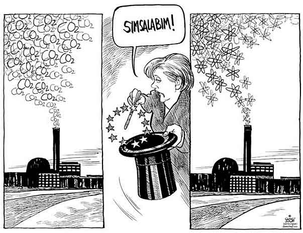  
Oliver Schopf, editorial cartoons from Austria, cartoonist from Austria, Austrian illustrations, illustrator from Austria, editorial cartoon
Europe EU eu germany 2009 chancellor merkel angela and discussion co2 greenhouse effect merkel as magician saying abracadabra has a solution for changing environment poroblems caused by energy politics alternate energy politics politicians german

