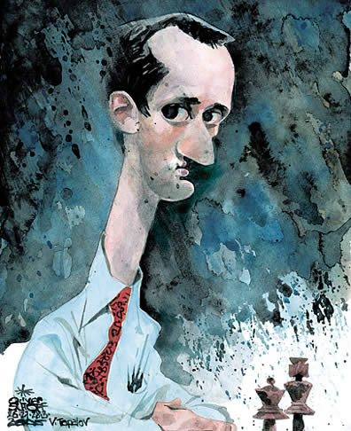 Oliver Schopf, editorial cartoons from Austria, cartoonist from Austria, Austrian illustrations, illustrator from Austria, editorial cartoon chess 	
 	
Vaselin Topalov