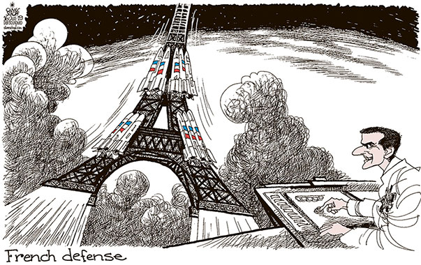  
Oliver Schopf, editorial cartoons from Austria, cartoonist from Austria, Austrian illustrations, illustrator from Austria, editorial cartoon
Europe EU eu European union france 2019 FRANCE MACRON DEFENSE SPACE UNIVERSE TOUR EIFFEL TOWER ROCKET IGNITION LIFT OFF


