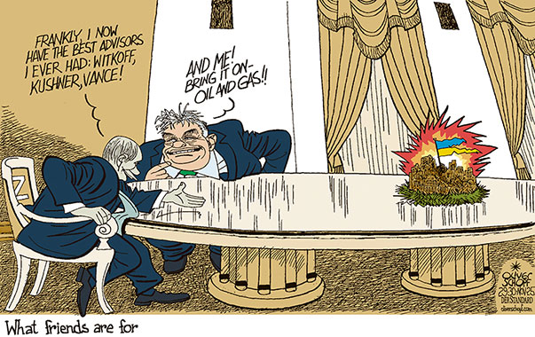 Oliver Schopf, editorial cartoons from Austria, cartoonist from Austria, Austrian illustrations, illustrator from Austria, editorial cartoon politics politician Europe, Cartoon Movement, @oliverschopf.bsky.social 2025: USA RUSSIA NATIONAL SECURITY STRATEGY  PUTIN ORBAN 










 



