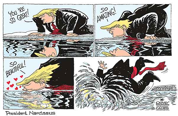 Oliver Schopf, editorial cartoons from Austria, cartoonist from Austria, Austrian illustrations, illustrator from Austria, editorial cartoon Donald Trump president of the united states of america USA G 20 SUMMIT GERMANY HAMBURG EMBLEM POLICE PROTESTS SCHWARZER BLOCK WATER CANNON BLACK BLOCK VIOLENCE RIOTS SECURITY 
