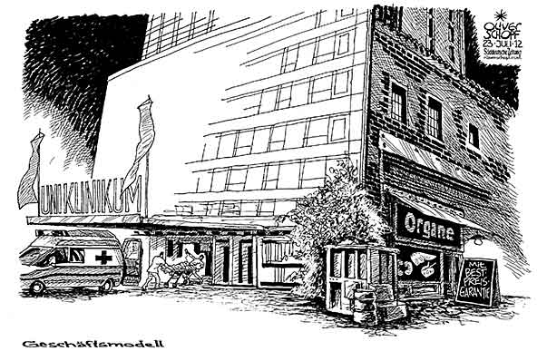  Oliver Schopf, politischer Karikaturist aus Österreich, politische Karikaturen, Illustrationen Archiv politische Karikatur Deutschland 2012 MELDEGESETZ PERSOENLICHE DATEN EINWOHNERAMT VERKAUF SUPERMARKT GESCHAEFT WAREN EINKAUFSWAGEN
 