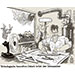 Oliver Schopf, politischer Karikaturist aus Österreich, politische Karikaturen aus Österreich, Karikatur Cartoon Illustrationen Politik Politiker Süddeutsche Zeitung, Seite 4, Meinung, Deutschland 2022: WIRTSCHAFTSMINISTER ROBERT HABECK ENERGIE GAS GASLIEFERUNG SPEICHER KAPAZITÄT HITZE HITZEWELLE ERFINDER ALCHIMIST TECHNOLOGIE INNOVATION HITZESPEICHER 
