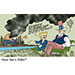 Oliver Schopf, politischer Karikaturist aus Österreich, politische Karikaturen aus Österreich, Karikatur Cartoon Illustrationen Politik Politiker Europa @oliverschopf.bsky.social 2025: EU EUROPÄISCHE UNION UVDL VON DER LEYEN USA UNCLE SAM TRUMP ZÖLLE FOSSILE ENERGIEN GAS KOHLE ÖL TREIBHAUSGAS GREEN DEAL KLIMAWANDEL KLIMANEUTRAL 
