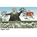Oliver Schopf, politischer Karikaturist aus Österreich, politische Karikaturen aus Österreich, Karikatur Cartoon Illustrationen Politik Politiker Europa @oliverschopf.bsky.social 2026: UNGARN WAHLEN VIKTOR ORBAN PETER MAGYAR TIEFER STAAT BAUM WURZELN FÄLLEN AXT RUSSLAND JD VANCE GIESSKANNE WASSERSCHLAUCH
