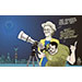 Oliver Schopf, editorial cartoons from Austria, cartoonist from Austria, Austrian illustrations, illustrator from Austria, editorial cartoon politics politician Europe, Cartoon Arts International, 2023: UKRAINE EU MEMBERSHIP MEMBER URSULA VON DER LEYEN VOLODYMYR ZELENSKYY STARS OUTER SPACE WARP DRIVE TELESCOPE OBSERVER WATCH TIME DISTANCE 
