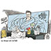 Oliver Schopf, politischer Karikaturist aus Österreich, politische Karikaturen aus Österreich, Karikatur Cartoon Illustrationen Politik Politiker Europa @oliverschopf.bsky.social 2026: UNGARN WAHL ORBÁN PETER MAGYAR WAHLSIEGER ZWEIDRITTEL MEHRHEIT BADEZIMMER SPIEGEL SPIEGLEIN AN DER WAND WER IST DIE SCHÖNSTE IM GANZEN LAND 
