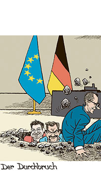 Oliver Schopf, politischer Karikaturist aus Österreich, politische Karikaturen, Illustrationen Archiv politische Karikatur Deutschland