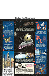 Oliver Schopf, politischer Karikaturist aus Österreich, politische Karikaturen aus Österreich, Karikatur Wissenschaft und Forschung Illustrationen Comic Bildergeschichte 2023: JAMES WEBB SPACE TELESCOPE TELESKOP UNIVERSUM LAGRANGE PUNKT L2 WELTRAUM STERNE GALAXIEN ROTE WEISSE BRAUNE ZWERGE ROTE RIESEN ALDEBARAN PLANET NEPTUN MEERESGOTT RINGE MILCHSTRASSE MILCH NEBELKERZEN CARINA NEBULA JAMES WEBB NASA CHEF ADMINISTRATOR HOMOPHOB HOMOSEXUELL LGBTQIA+