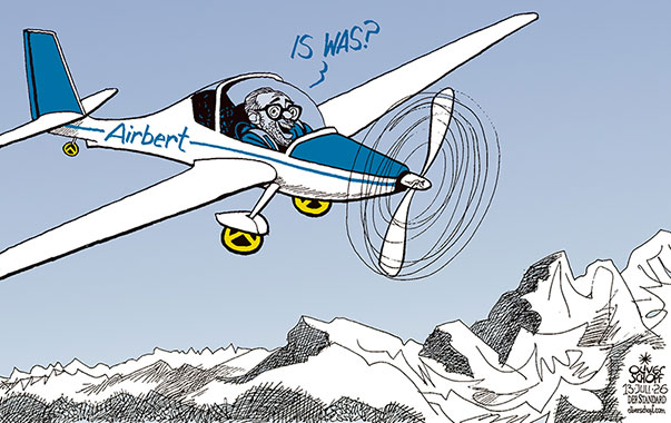 Oliver Schopf, politischer Karikaturist aus Österreich, politische Karikaturen aus Österreich, Karikatur Cartoon Illustrationen Politik Politiker Österreich Cartoon Movement, @oliverschopf.bsky.social 2026: FPÖ HERBERT KICKL AIRBERT KLEINFLUGZEUG IDENTITÄRE FAHRGESTELL AUFWIND REMIGRATION TAXIFAHRER LEOBEN














































