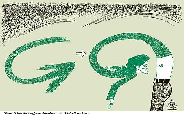  Oliver Schopf, politischer Karikaturist aus Österreich, politische Karikaturen, Illustrationen Archiv politische Karikatur Österreich 2017 DIE GRÜNEN LOGO GLAWISCHNIG JUNGE GRÜNE RAUSSCHMISS NABELBESCHAU KRISE UMSCHWUNG  

