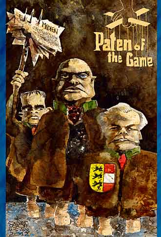 Oliver Schopf, politischer Karikaturist aus Österreich, politische Karikaturen aus Österreich, Karikatur, Illustrationen Politik Politiker Österreich 2012 KAERNTEN SCHEUCH UWE KURT DOERFLER FPK PATE FRANCIS FORD COPPOLA FILM MAFIA KORRUPTION     





























 








 
  