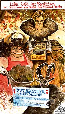 Oliver Schopf, politischer Karikaturist aus Österreich, politische Karikaturen aus Österreich, Karikatur, Illustrationen Politik Politiker Österreich 2010: koalition faymann proell life ball erdzeichen steinbock stier jungfrau steurzahler fund raising suendenbock













 
  