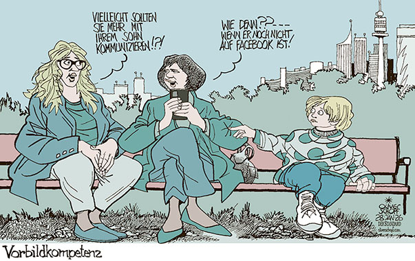 Oliver Schopf, politischer Karikaturist aus Österreich, politische Karikaturen aus Österreich, Karikatur Cartoon Illustrationen Politik Politiker Österreich Cartoon Movement, @oliverschopf.bsky.social 2026: SOZIALE MEDIEN SOCIAL MEDIA KINDER VERBOT ERWACHSENE ELTERN MUTTER VORBILD KOMMUNIKATION PARKBANK DONAUCITY






































