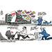 Oliver Schopf, politischer Karikaturist aus Österreich, politische Karikaturen aus Österreich, Karikatur Cartoon Illustrationen Politik Politiker Österreich Cartoon Movement, @oliverschopf.bsky.social 2026: WKO WIEN WALTER RUCK POSTENSCHACHER VETTERNWIRTSCHAFT DEMOKRATIE DEMOKRATIEGEFÄHRDUNG FPÖ KICKL AIRBERT UMFRAGEN STIMMEN PROZENTE EINSACKEN JENS SPAHN LEIHMUTTER GESETZ CDU RÜCKTRITT FRAKTION AFD ALICE WEIDEL
