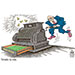 Oliver Schopf, politischer Karikaturist aus Österreich, politische Karikaturen aus Österreich, Karikatur Cartoon Illustrationen Politik Politiker international @oliverschopf.bsky.social 2026: FUSSBALL WM USA MEXIKO KANADA GIANNI INFANTINO FIFA TICKETS ÜBERHÖHTE PREISE ALTE REGISTRIERKASSE DIE KASSE KLINGELT GIER TICKETS TO RIDE BEATLES 

